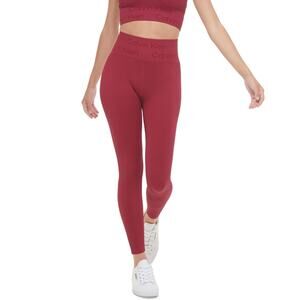 Calvin Klein Performance Womens Leggings Large Dark Pink High Rise Athletic NWT